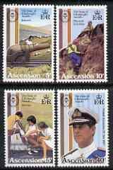 ASCENSION IS. - 1981 - Duke of Edinburgh Awards - Perf 4v Set - MNH