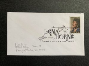 scott 5259 Lena Horne US Single FDC 
