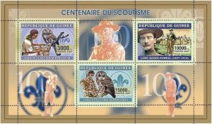 Guinea 2006 MNH -  Centenaire Du Scoutisme - YT 2706-2708, Mi 4359-4361