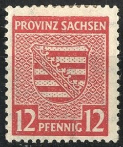 GERMANY/SAXONY, #13N7 - UNUSED MINT HINGED - 1945 - SAXONY005