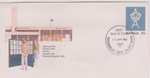 Australia 1983 Canberra GPO Pre-stamped Envelope First Day of Issue