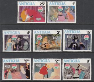 Antigua 592-600 Disney's MNH VF