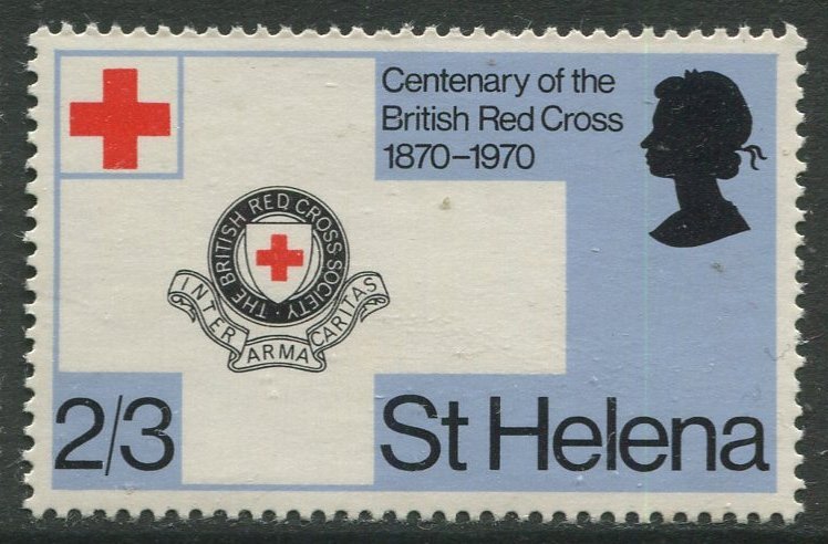 STAMP STATION PERTH St Helena #239 Cent, of British Red Cross 1970 MNH