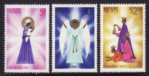 Nevis #118-20, F-VF Mint NH ** Christmas