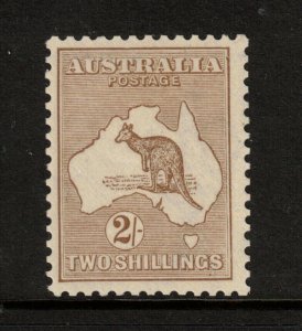 Australia #43 (Brusden White #36k) Mint Very Fine Barely Hinged 