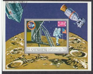 Yemen Mi BL161A  Apollo 11 S.S.