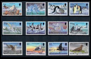 British Antarctic Territory 263-274 Birds