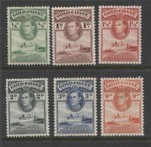 STAMP STATION PERTH Gold Coast #115a 119a,122a Short Set MLH Perf. 12x12 Wmk. 4