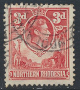 Northern Rhodesia  SG 35  SC# 35 Used  see detail and scan