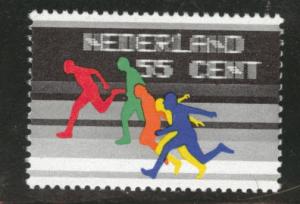 Netherlands Scott 559 MNH** 1976 runner stamp