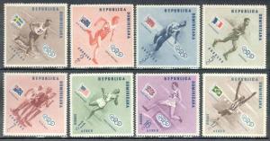 Dominican Republic ~ #479-83 + C100-02 Olympics ~ MNH Set