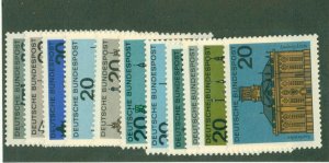 GERMANY 869/79A missing#875 MNH BIN$ 2.00