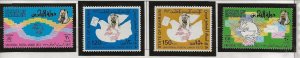 BAHRAIN Sc 200-3 NH issue of 1974 - UPU