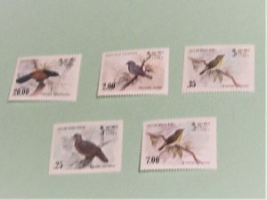 Sri Lanka - 691-4, 877 MNH Set. Birds. SCV - 7.90