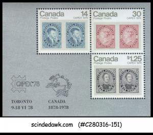 CANADA - 1978 CAPEX '78 - MINIATURE SHEET MINT NH