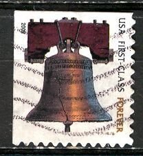 USA; 2009: Sc. # 4125f:  Used Perf. 11 1/4x10 3/4 on 2 or 3 sides Single Stamp