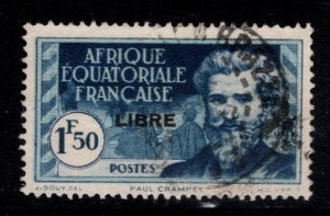 French Equatorial Africa Scott 111 Used 1940 stamp