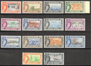 Bahamas Scott 158-161,163-172 Unused/Used H - 1954 Bahamian Culture - SCV $17.85