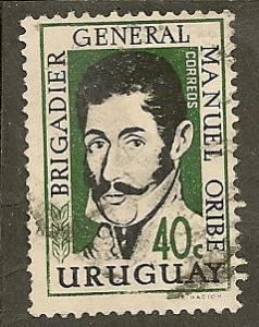 Uruguay  Scott  673   President   Used