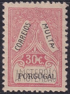 Portugal 1928 Sc RAJ5 postal tax MH*