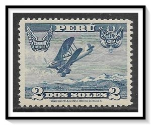 Peru #C4 Airmail MH