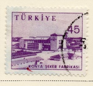 Turkey 1959-60 Early Issue Fine Used 45k. 093968