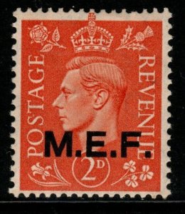 B.O.I.C.-MEF SGM12 1943 2d PALE ORANGE MTD MINT