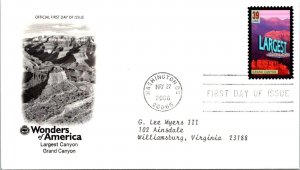 FDC 2006 SC #4072a Grand Canyon - Washington DC - Single - J970