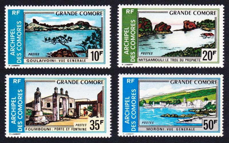 Comoro Is. Tourism Great Comoro Landscapes 4v SG#132-135 SC#107-110