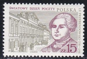 Poland # 2830, 19th Century Post Office, NH,