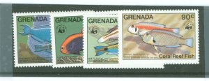 Grenada #1211-1214 Mint (NH) Single
