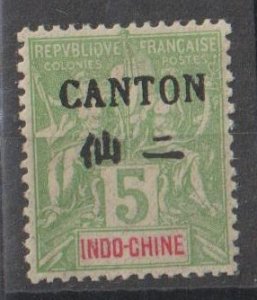 France, Canton SC 18 Mint Never Hinged