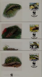 Panama 846 FDC WWF-97/Crocodiles