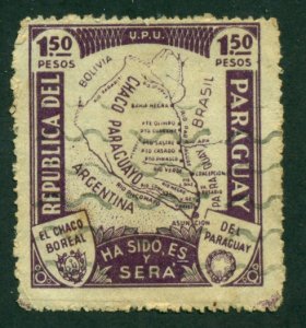 Paraguay 1933 #323 U SCV (2018) = $0.40