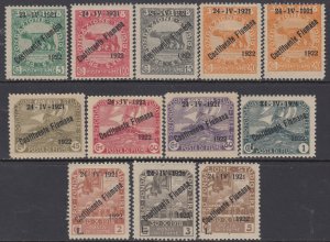 ITALY - Fiume - Sassone n.179-189 used complete set