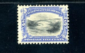 USAstamps Unused FVF US 1901 Pan-American Bridge Scott 297 OG MVLH 