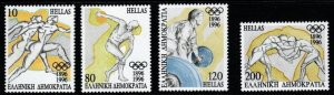 GREECE SG1998/2001 1996 CENTENARY OF MODERN OLYMPIC GAMES MNH