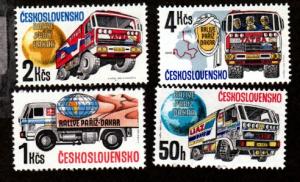 Czechoslovakia 2725-2728 Mint NH!