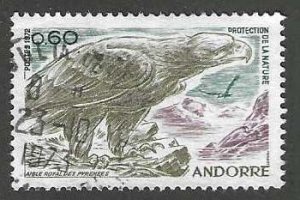 Andorra, French Admin  Scott 212  Used  Birds