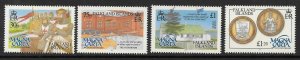 FALKLAND ISLANDS SG1316/19 2015 MAGNA CARTER MNH