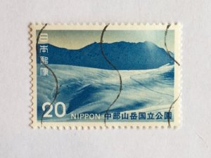 Japan - 1972 – Single “Mountains” Stamp – SC# 1121 – Used