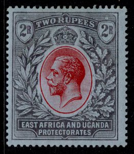 EAST AFRICA and UGANDA GV SG54, 2r red & black/blue, M MINT. Cat £28.