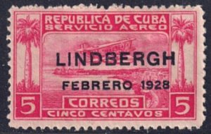 Cuba #C2 Mint Hinged Single Stamp cv $6.25