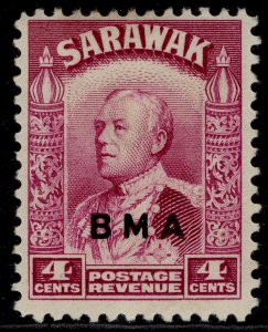 SARAWAK GVI SG129, 4c bright purple, M MINT.