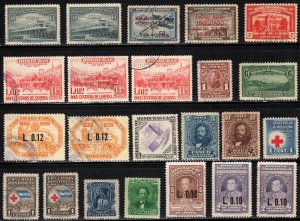 Honduras ~ Collection of 23 Stamps ( 17 Different )  MX Conditions