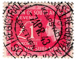 (I.B) South Africa Revenue : Duty Stamp £1