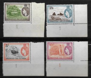 Doyle's_Stamps: Scott #14** to #27** Tristan da Cunha 1954-58 Postage Stamp Set