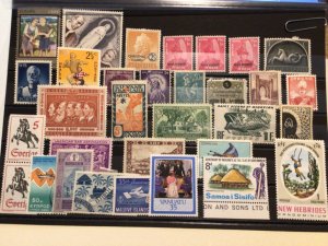 World wide collection of mounted mint stamps A9589
