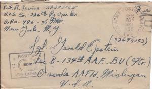 United States A.P.O.'s Soldier's Free Mail 1944 U.S. Army Postal Service A.P....