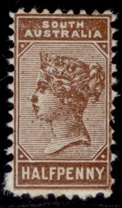 AUSTRALIA - South Australia QV SG188, ½d pale brown, M MINT. Cat £12.